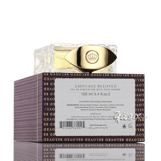 Amouage Beloved Man 爱慕 宠爱男士香水  小样/正装 商品图3