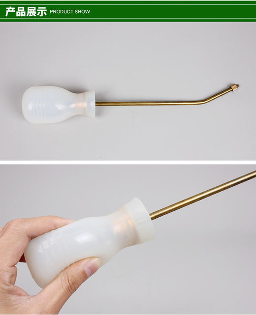 【正品保证】汪氏蜂具铜管硅胶蜂药喷粉器防治工具除虫撒粉药养蜂工具 商品图2