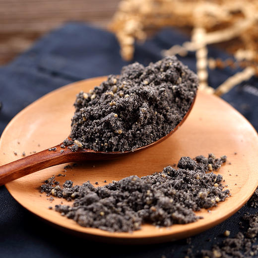 小碗有机黑谷羹黑芝麻糊350g/罐  买2送1 内含坚果小颗粒 低温烘培不脱油更香更营养 商品图4