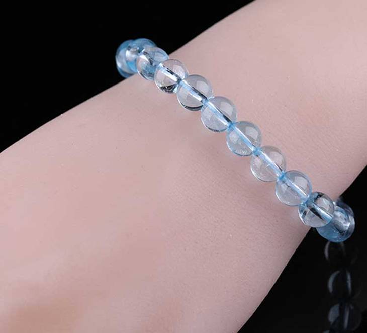 珍藏托帕石手串水润透彻