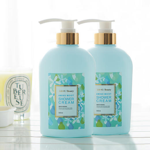 lifevc丽芙家居氨基酸沐浴露润泽保湿