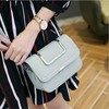 【服饰鞋包】韩版新款休闲铂金手提包时尚荔枝纹小方包单肩包 商品缩略图0