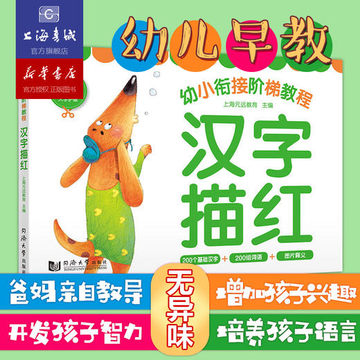 幼小衔接阶梯教程.汉字描红 商品图0