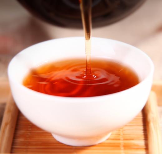 普洱老茶 吉顺号普洱熟茶布朗茶砖口粮茶200克每砖 商品图5