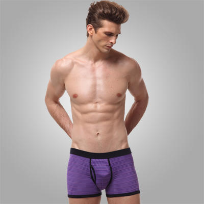 NM21008 【1条】男士超细锦纶休闲平角裤（5色可选） 商品图0