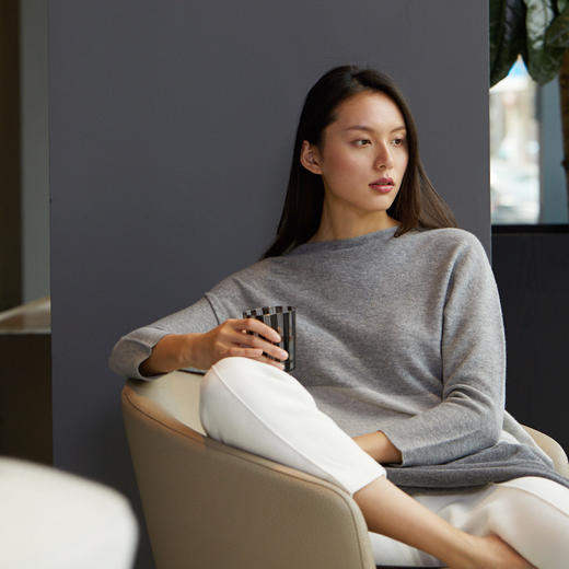 卡迪尔拼色长衫 商品图1