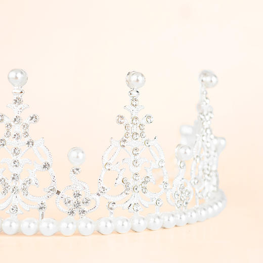 【仅同蛋糕一起配送】Angelababy同款珍珠皇冠，圆你大大公主梦，3小时免费配送上门。（厦门） 商品图2