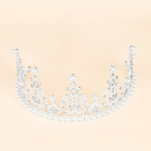 【仅同蛋糕一起配送】Angelababy同款珍珠皇冠，圆你大大公主梦，3小时免费配送上门。（厦门） 商品图1