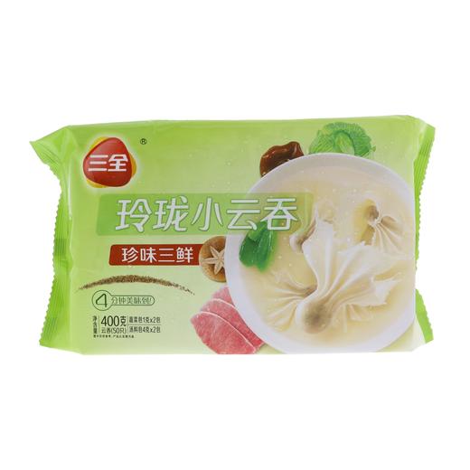 三全珍味三鲜玲珑小云吞400g 商品图0
