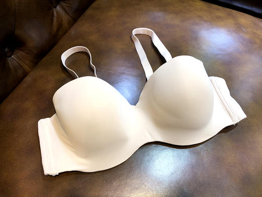 tex 半罩杯抹胸可拆卸肩带两穿女士文胸