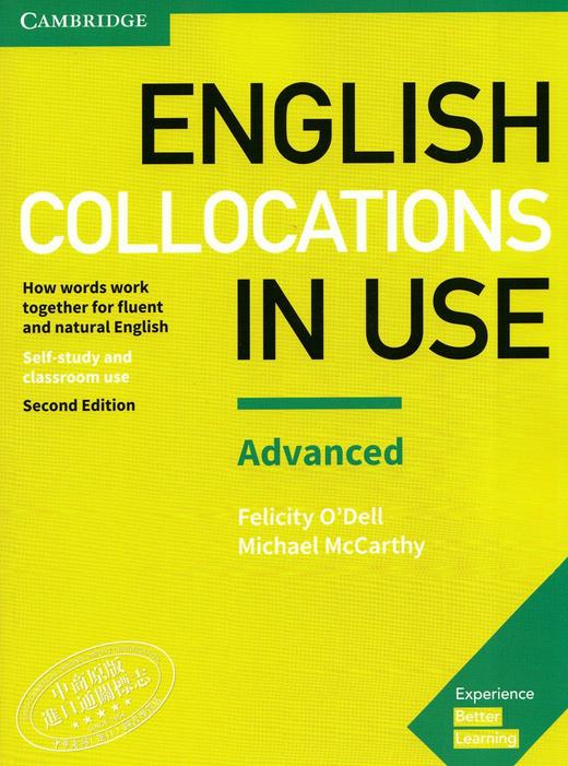 【中商原版】剑桥高级英语搭配 配答案 英文原版English Collocations in Use Advanced 商品图1