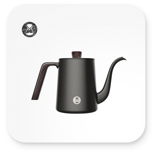 TIMEMORE/泰摩鱼四壶 不锈钢咖啡手冲鹤嘴壶 鱼4注水细口壶900ml