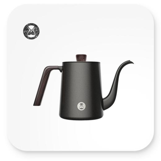 TIMEMORE/泰摩鱼四壶 不锈钢咖啡手冲鹤嘴壶 鱼4注水细口壶900ml 商品图0