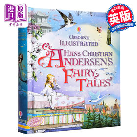 【中商原版】安徒生童话12个故事合集 英文版Usborne Illustrated Hans Christian Andersen's fairy tales经典童话故事 全彩插图