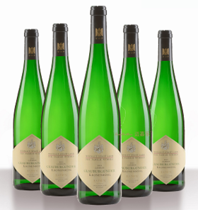 拉尔皇冠山灰比诺白葡萄酒