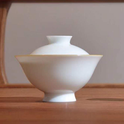 新款盖碗景德镇全手工定制（无底托140ml） 商品图0