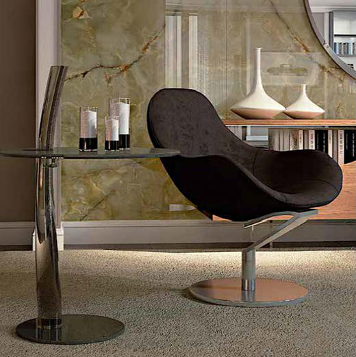 预售pininfarina超跑系列zenithlow旋转沙发椅现货为蓝色