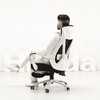 黑白调电脑椅 家用可躺午睡人体工学椅HDNY077转椅 舒适久坐办公椅 商品缩略图5