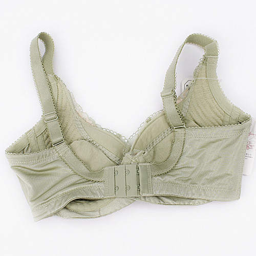 70d翠玉色双弧调整型聚拢侧收副乳内衣文胸a15