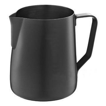 【器具】Jasbleu 特氟龙奶缸奶泡杯（黑色／银色／咖啡色）拉花杯 商品图3