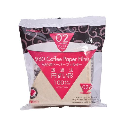 【器具】HARIO哈里欧无漂白102咖啡滤纸（1-4人份）手冲咖啡V60滴漏式 商品图3