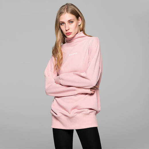 全配色  | 长后拉链LOGO卫衣 LONG SWEATSHIRT 秋冬运动休闲罩衫 商品图10