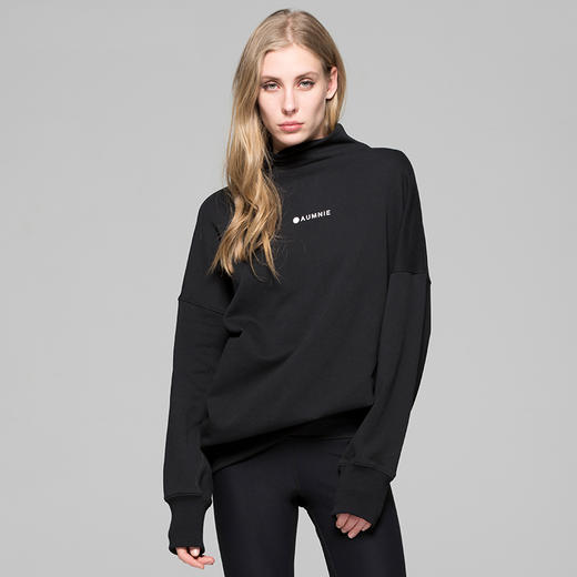 全配色  | 长后拉链LOGO卫衣 LONG SWEATSHIRT 秋冬运动休闲罩衫 商品图11