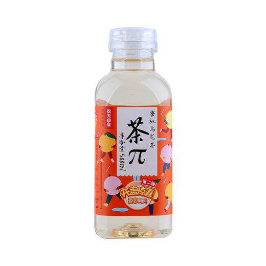 农夫山泉 茶π蜜桃乌龙茶 500ml 商品图0