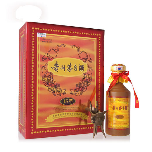 贵州茅台酒 茅台15年年份酒 53%vol 500ml 酱香型白酒 商品图1