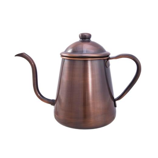 【器具】TAKAHIRO 精品咖啡手冲壶电镀不锈钢四色长嘴细口 日本进口 商品图3