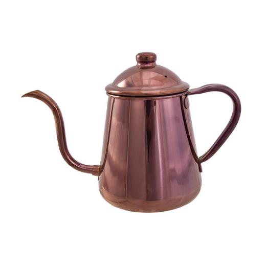 【器具】TAKAHIRO 精品咖啡手冲壶电镀不锈钢四色长嘴细口 日本进口 商品图2