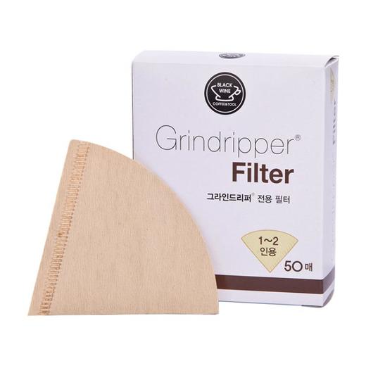 【器具】手摇磨豆机Grindripper GD1无漂白1-2人份滴漏式手冲 咖啡滤纸 商品图1