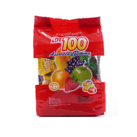 马来西亚一百份什果软糖150g{小}（07010092）