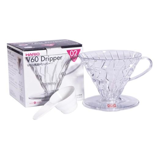 【器具】哈里欧VD-02T 螺旋滴滤102咖啡V60滤杯（透明） 商品图1