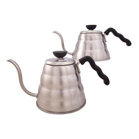 【器具】Hario哈里欧 精品咖啡不锈钢云朵咖啡壶手冲壶细口 日本进口【此设备用于商业用途】