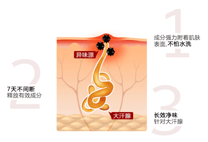 以色列国民必备lavilin香体走珠纯植物提取敏感肌可用防水防汗72小时