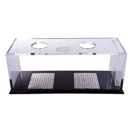 【器具】亚克力双孔滤杯架手冲咖啡架滤杯架咖啡店 商品图0