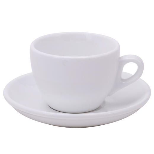 【器具】古典系列 标准cappuccino咖啡杯套装白色180毫升 double latte套装300毫升 商品图0