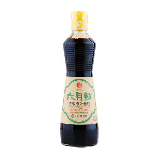 六月鲜 特级原汁酱油（酿造酱油） 500ml 商品图0