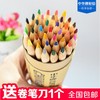 （彩铅）。中华牌彩色铅笔12色原木多彩手绘绘画美术涂鸦彩铅秘密包邮 商品缩略图0