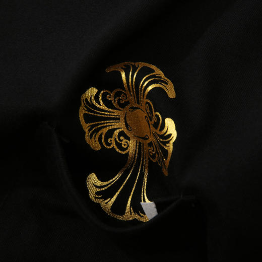 MRJ男女同款口袋十字印花T恤（黄金十字系列） 商品图4