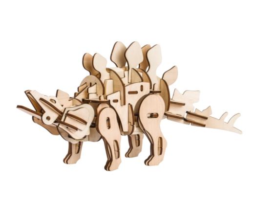 【robotime】木质3d立体拼图声控恐龙