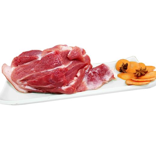 彩虹雨 散养黑猪肉后尖350g 京津冀满百包邮 商品图2