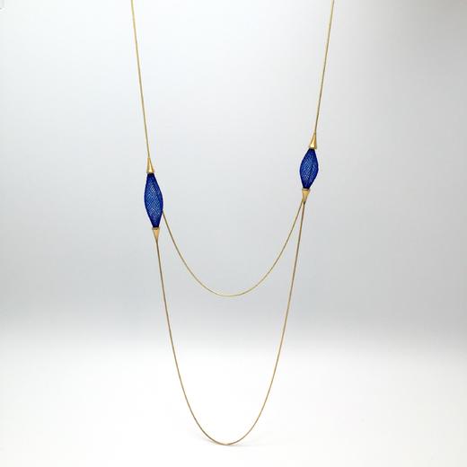 北京仓｜Vlum-Pampille-Bleu Rois 皇家蓝 项链［法国设计师］ 商品图1