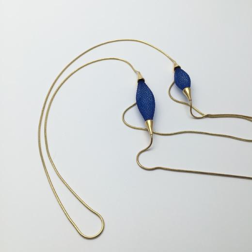 北京仓｜Vlum-Pampille-Bleu Rois 皇家蓝 项链［法国设计师］ 商品图3