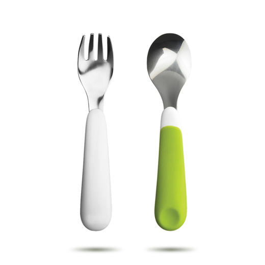 Zolitt卓理宝宝婴儿童便携餐具叉勺套装勺子叉子学吃饭训练不锈钢小蛮同款 商品图1