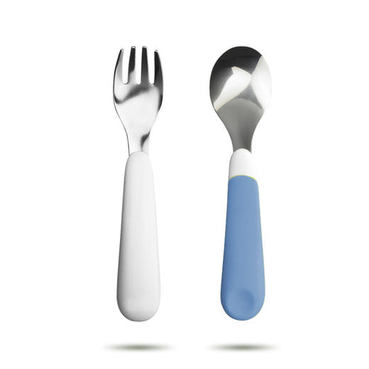 Zolitt卓理宝宝婴儿童便携餐具叉勺套装勺子叉子学吃饭训练不锈钢小蛮同款 商品图4