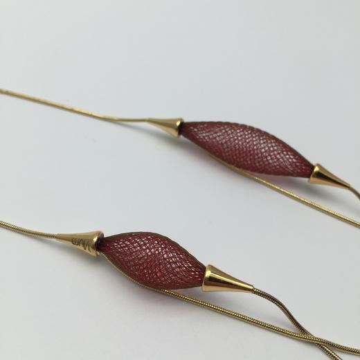 北京仓｜Vlum-Pampille-Grenat 石榴红 项链［法国设计师］ 商品图2