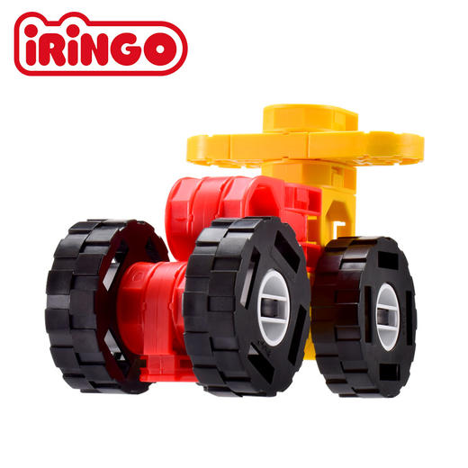 iringo 韩国进口 灵高3d立体儿童亲子拼插积木玩具 小汽车 mini car