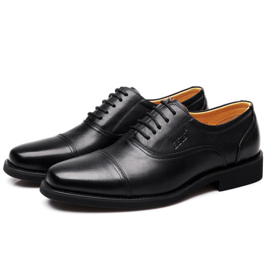 3515强人三接头校尉皮鞋品质有型系带商务皮鞋 CF-15 商品图4